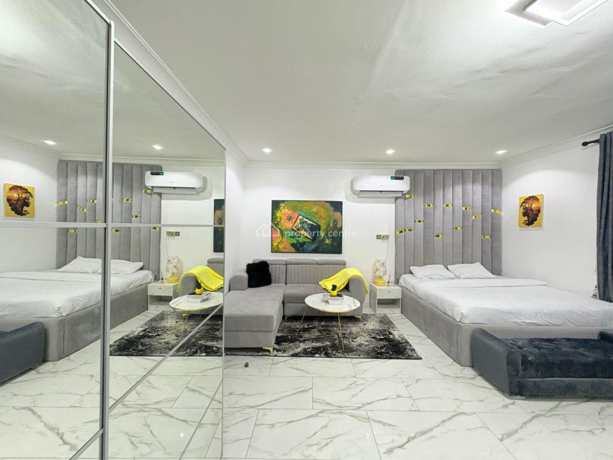 Furnished Big Studio Apartment, Osapa, Lekki, Lagos, Mini Flat (room and Parlour) Short Let