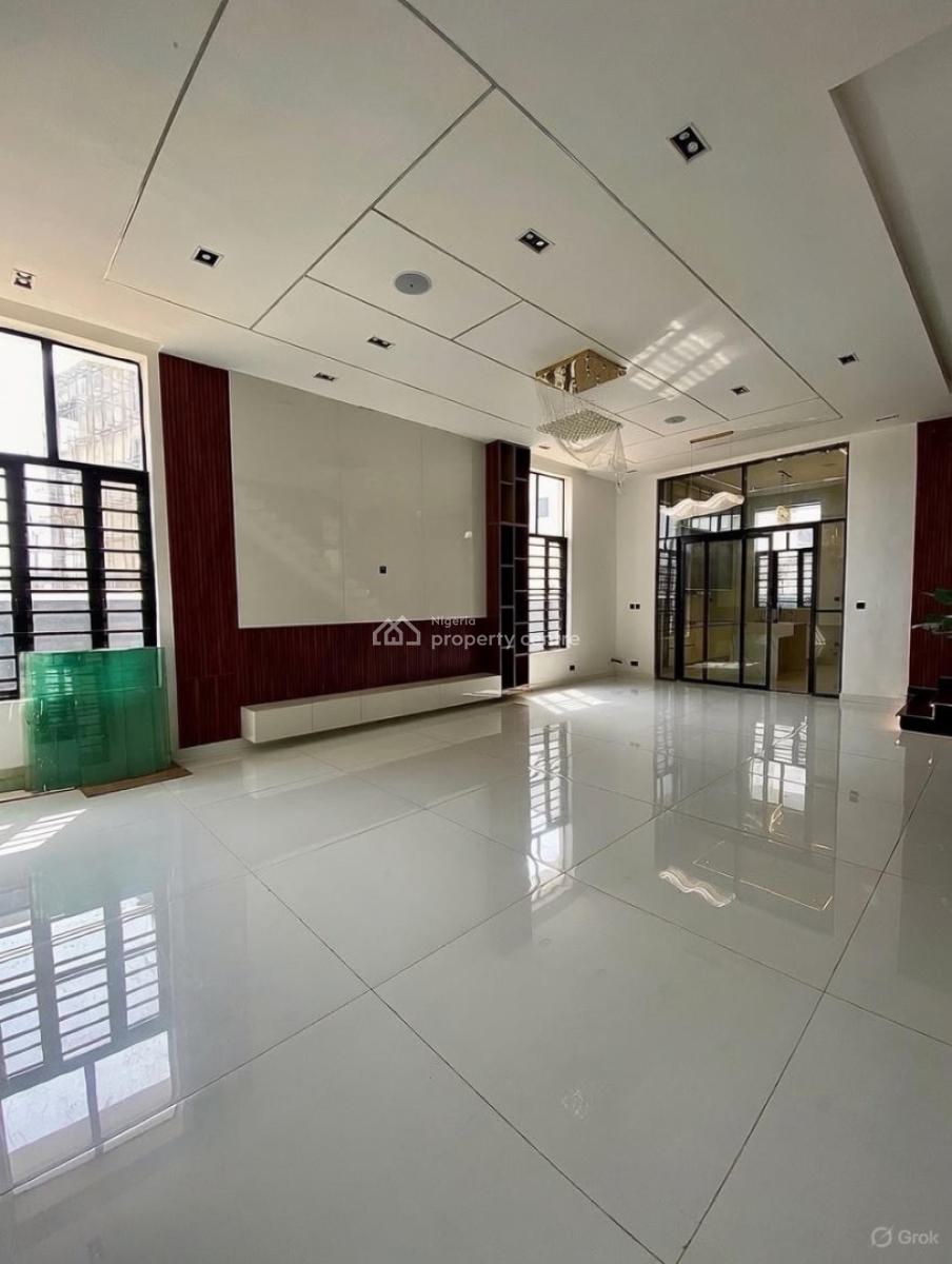 Contemporary 5 Bedroom Detached Duplex with Bq, Chevron, Lekki, Lagos, Detached Duplex for Sale
