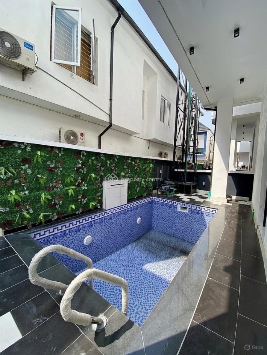 Contemporary 5 Bedroom Detached Duplex with Bq, Chevron, Lekki, Lagos, Detached Duplex for Sale