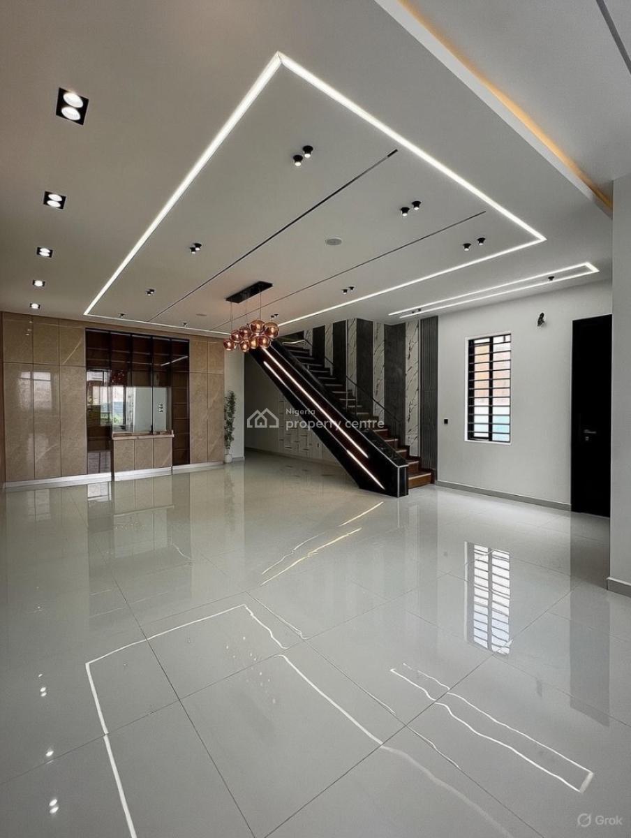 Contemporary 5 Bedroom Detached Duplex with Swimming Pool and Bq, Ikota, Ikota, Lekki, Lagos, Detached Duplex for Sale