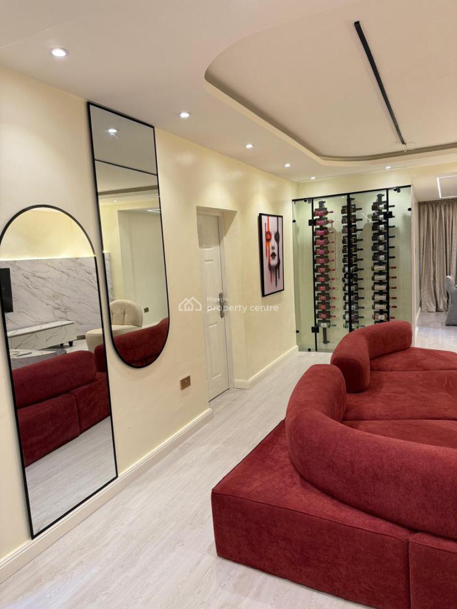 Scarlett --- Luxury 3-bedroom Apartment with Wine Bar & Snooker, Victoria Island (vi), Lagos, Flat / Apartment Short Let