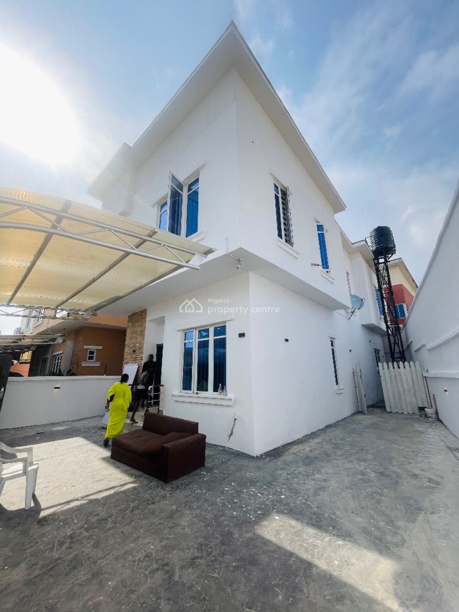 Well Spacious 4 Bedroom Duplex with Bq, Ikota Villa, Ikota, Lekki, Lagos, Detached Duplex for Rent