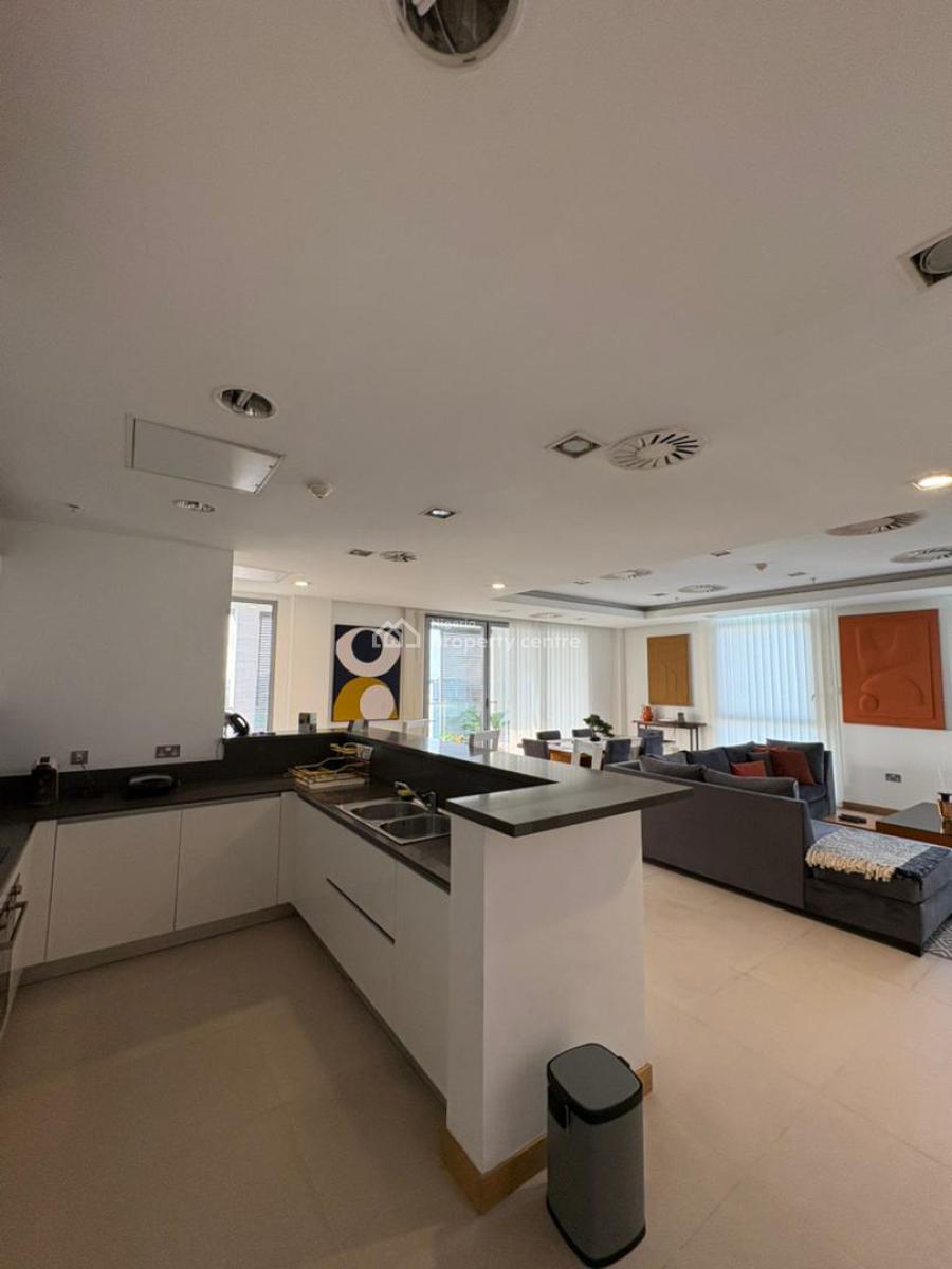 Stunning 3-bedroom Apartment with Balcony & Stunning Views, Ikoyi, Lagos, Flat / Apartment Short Let