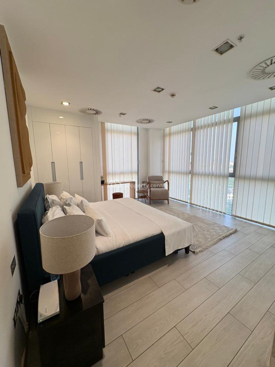 Stunning 3-bedroom Apartment with Balcony & Stunning Views, Ikoyi, Lagos, Flat / Apartment Short Let