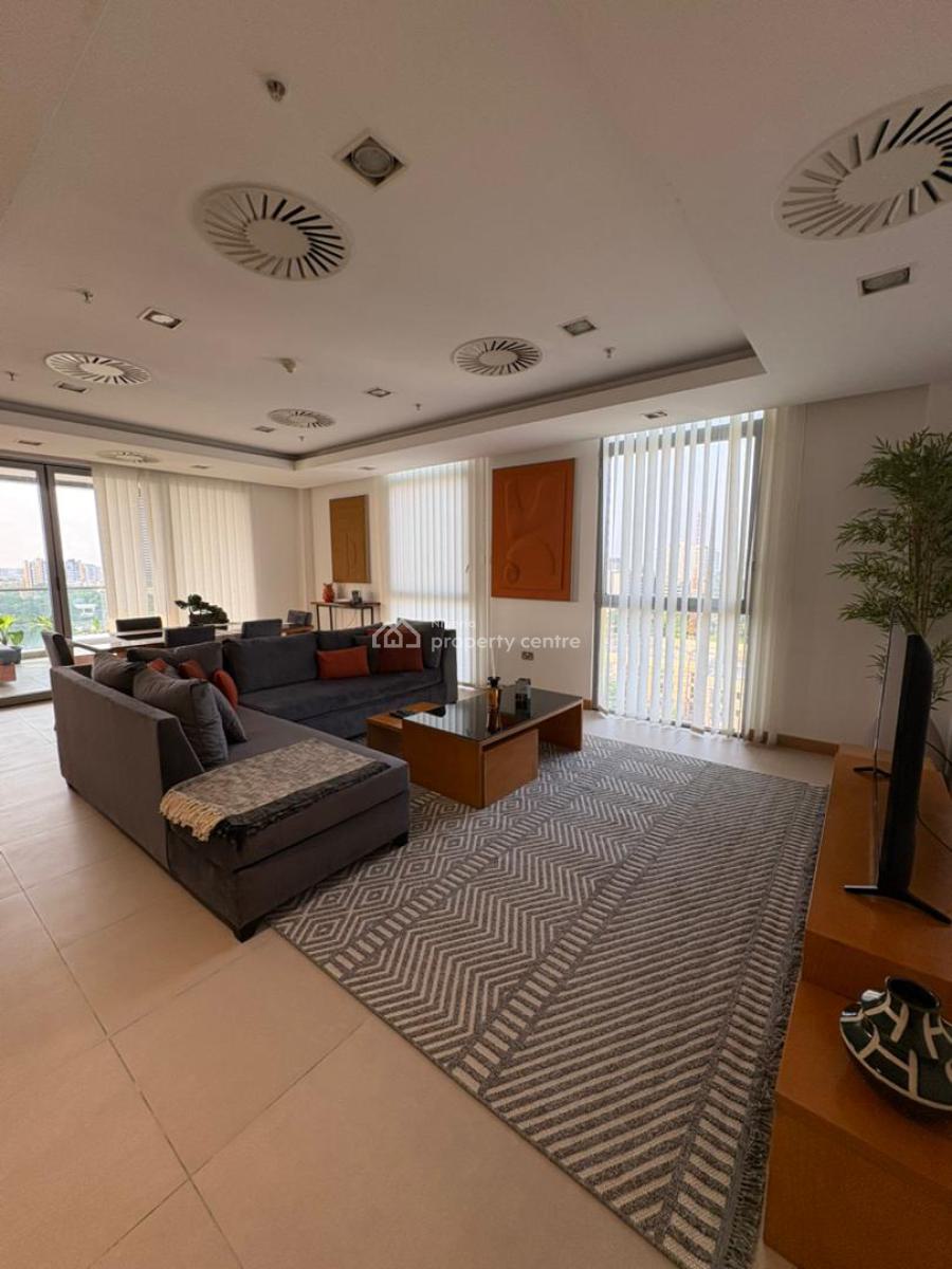 Stunning 3-bedroom Apartment with Balcony & Stunning Views, Ikoyi, Lagos, Flat / Apartment Short Let