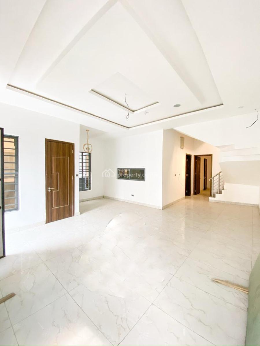 Self Compound 4 Bedroom Duplex with Bq, Orchid Road, Lekki, Lagos, Semi-detached Duplex for Rent