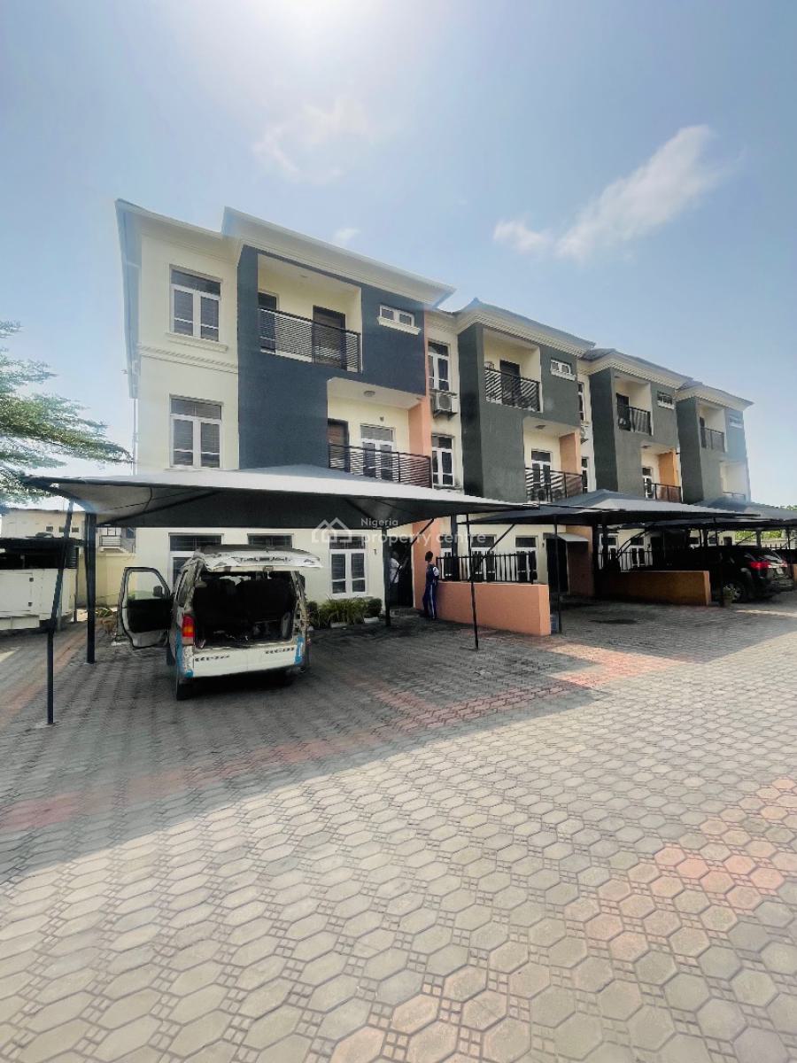 Luxury 4 Bedroom Duplex with Bq, Chevron, Lekki, Lagos, Terraced Duplex for Rent