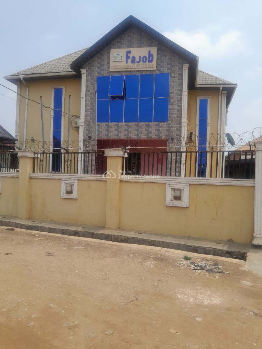 a Hotel and Event Hall with Bar House, Aboru, Ipaja, Lagos, Hotel / Guest House for Sale