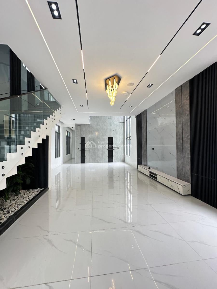 5 Bedroom Detached with Bq, Pool, Cinema, Gym and Rooftop Terrace, Chevron, Lekki, Lagos, Detached Duplex for Sale