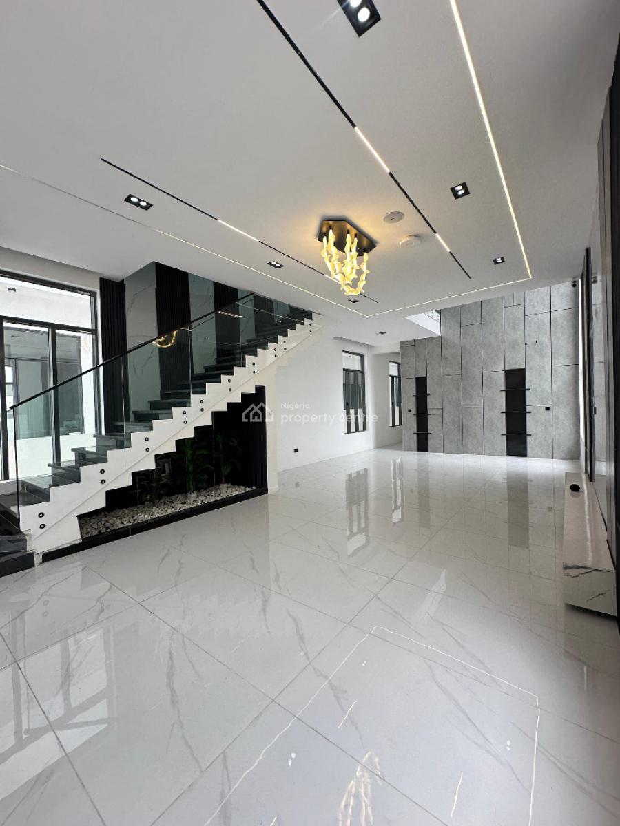 5 Bedroom Detached with Bq, Pool, Cinema, Gym and Rooftop Terrace, Chevron, Lekki, Lagos, Detached Duplex for Sale