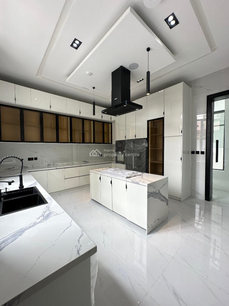 5 Bedroom Detached with Bq, Pool, Cinema, Gym and Rooftop Terrace, Chevron, Lekki, Lagos, Detached Duplex for Sale