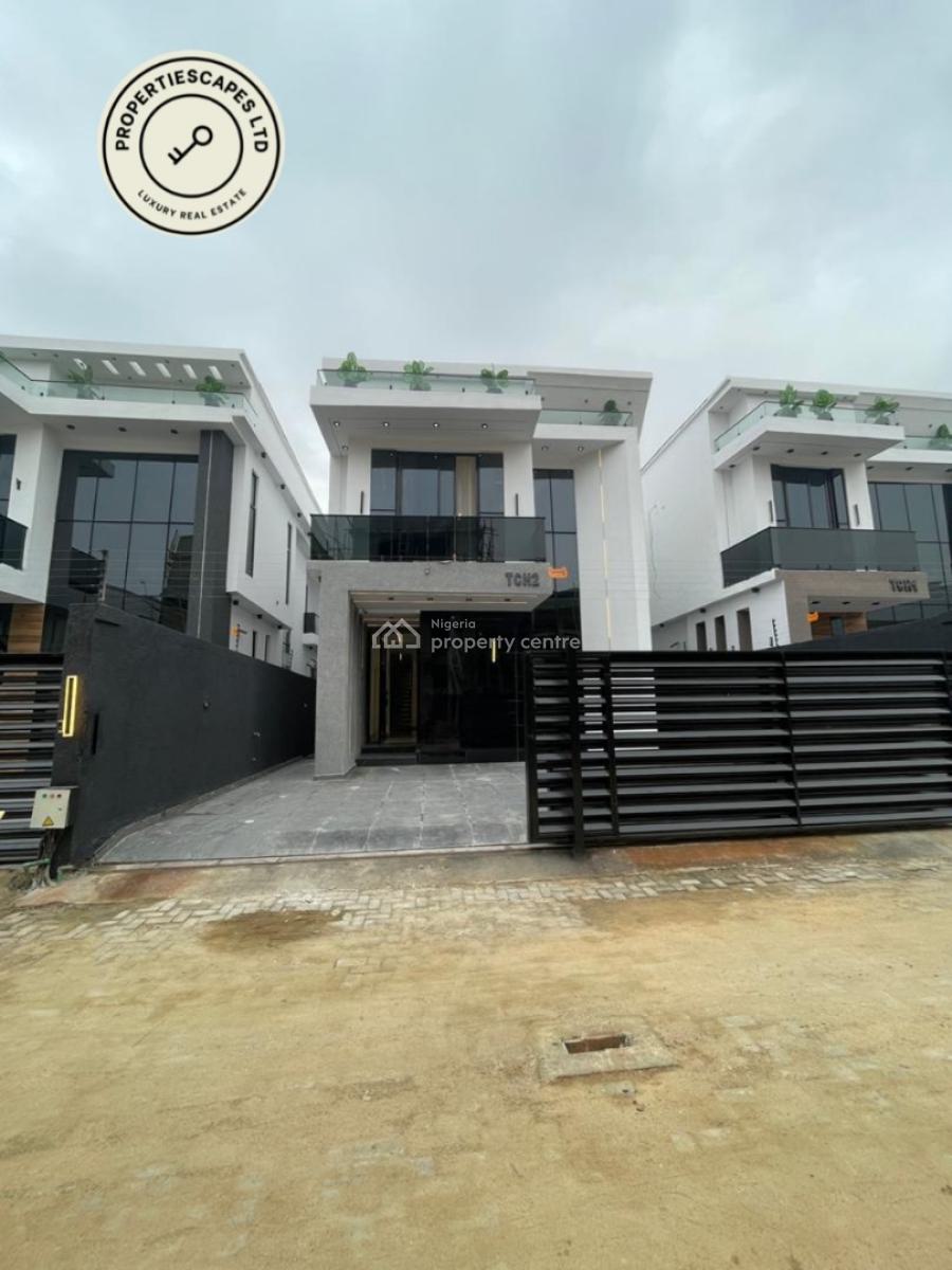 Newly Built 5  Bedroom Detached Duplex with Swimming Pool,bq, Chevron, Lekki, Lagos, Detached Duplex for Sale