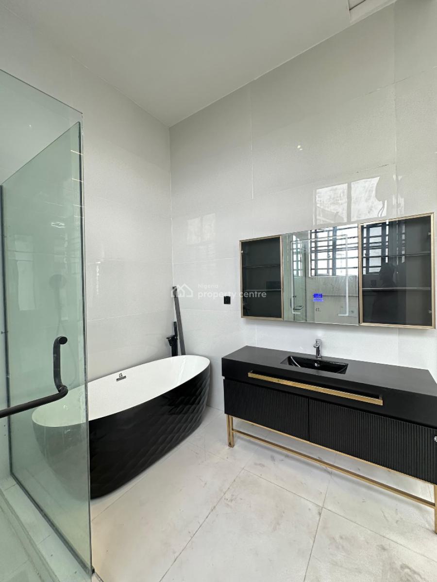 Spacious 5 Bedroom Fully Detached Duplex with Bq and Pool, Chevron, Lekki, Lagos, Detached Duplex for Sale