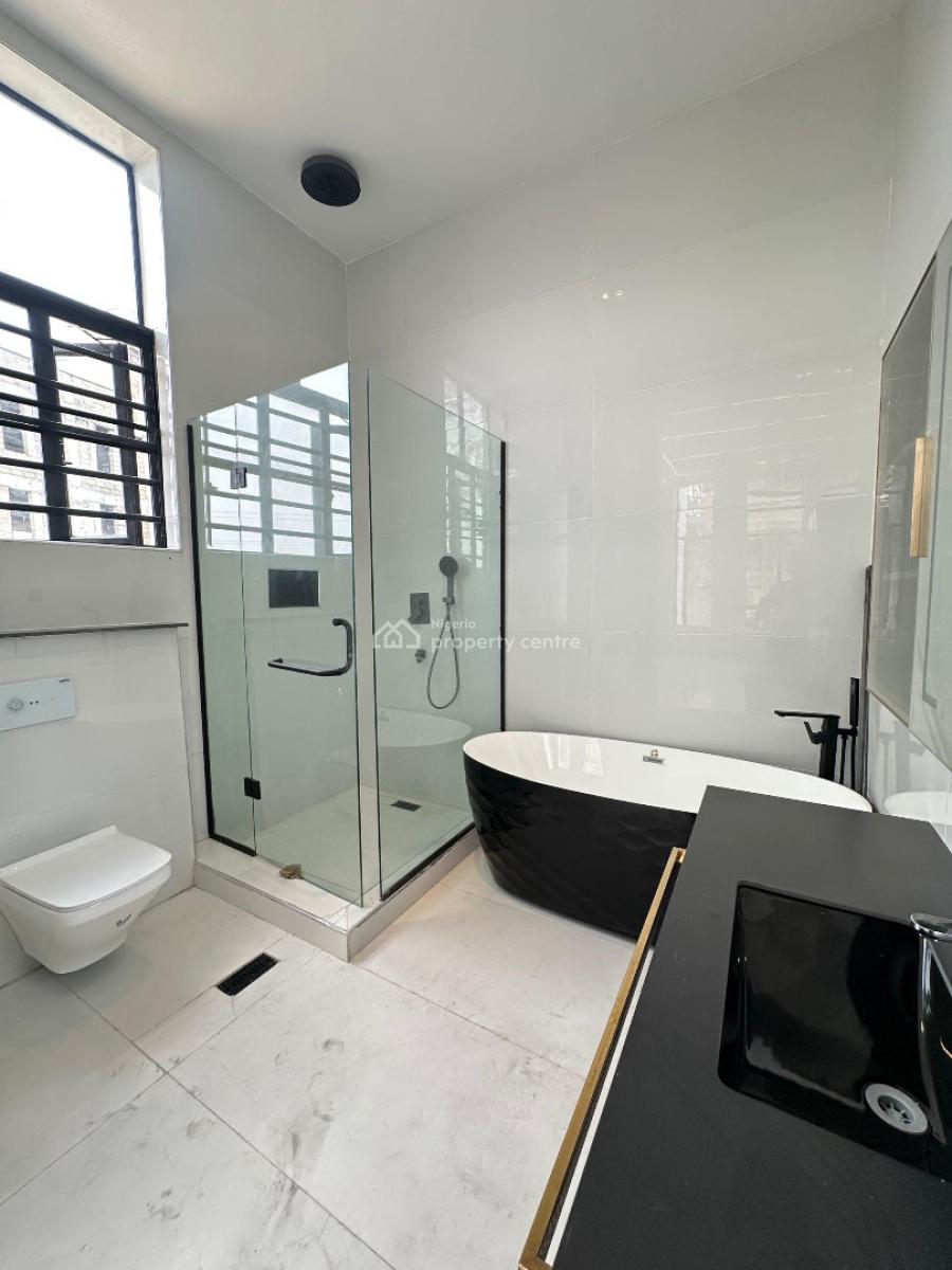 Spacious 5 Bedroom Fully Detached Duplex with Bq and Pool, Chevron, Lekki, Lagos, Detached Duplex for Sale