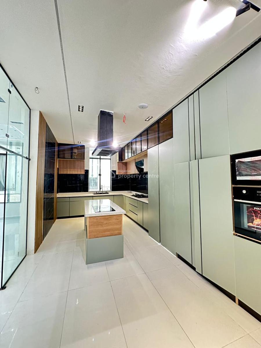 6 Bedroom Fully Detached with Bq, Cinema, Rooftop, Gazebo, Pool and G, Chevron, Lekki, Lagos, Detached Duplex for Sale