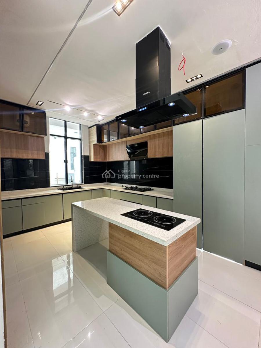 6 Bedroom Fully Detached with Bq, Cinema, Rooftop, Gazebo, Pool and G, Chevron, Lekki, Lagos, Detached Duplex for Sale