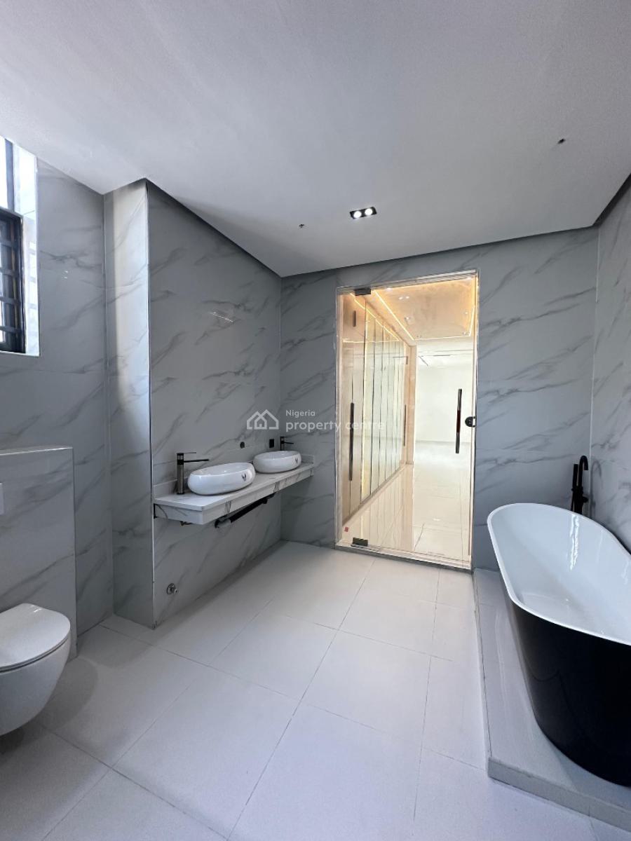 5 Bedroom Fully Detached with Bq, Cinema, Rooftop, Pool, Gazebo and Gy, Chevron, Lekki, Lagos, Detached Duplex for Sale