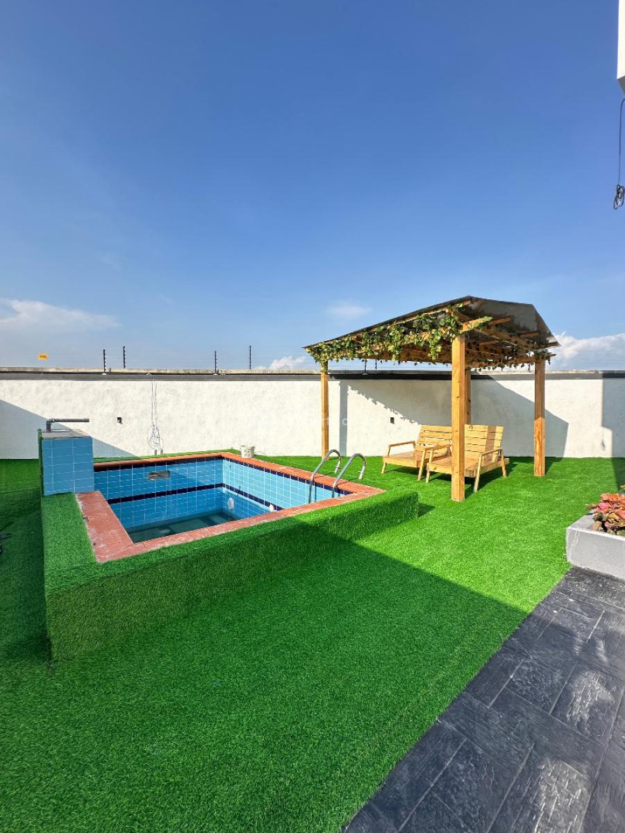 5 Bedroom Fully Detached with Bq, Cinema, Rooftop, Pool, Gazebo and Gy, Chevron, Lekki, Lagos, Detached Duplex for Sale