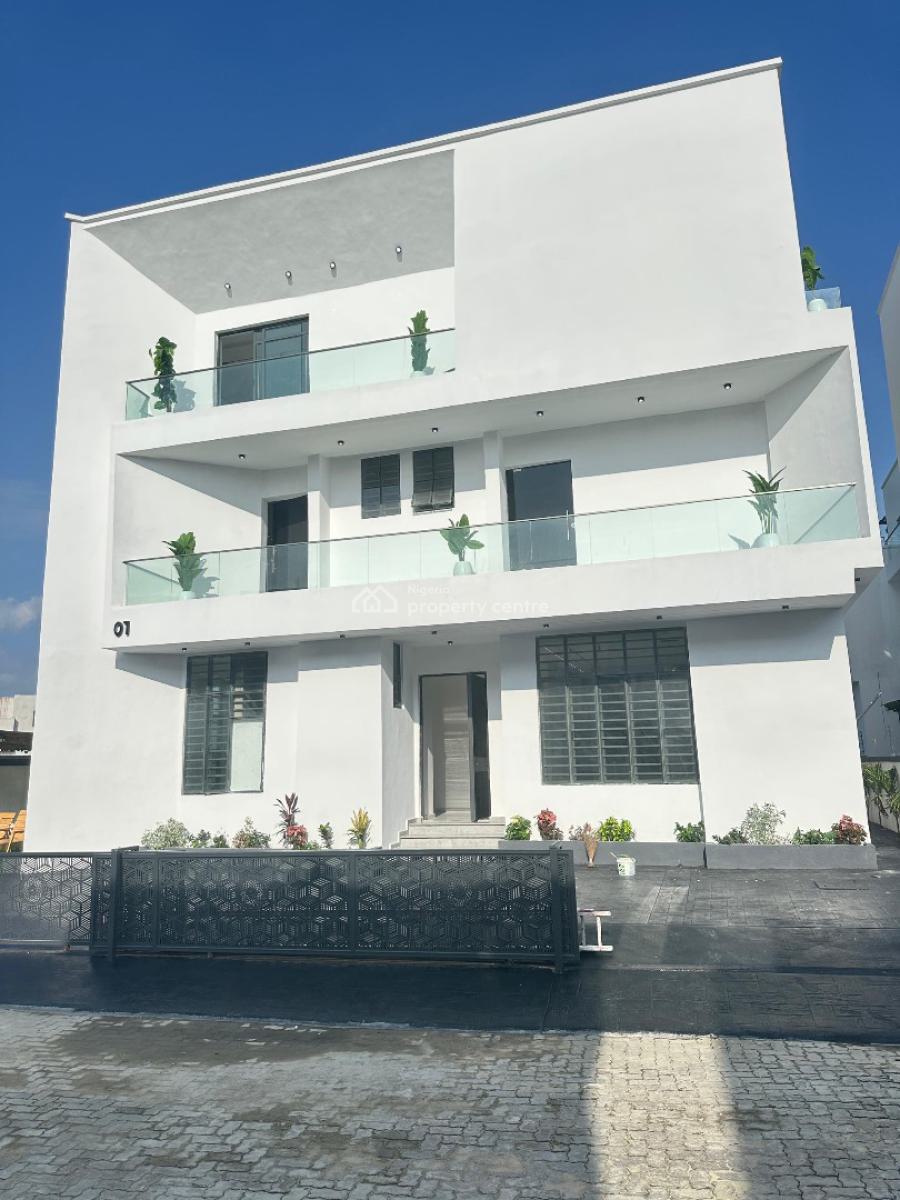 5 Bedroom Fully Detached with Bq, Cinema, Rooftop, Pool, Gazebo and Gy, Chevron, Lekki, Lagos, Detached Duplex for Sale