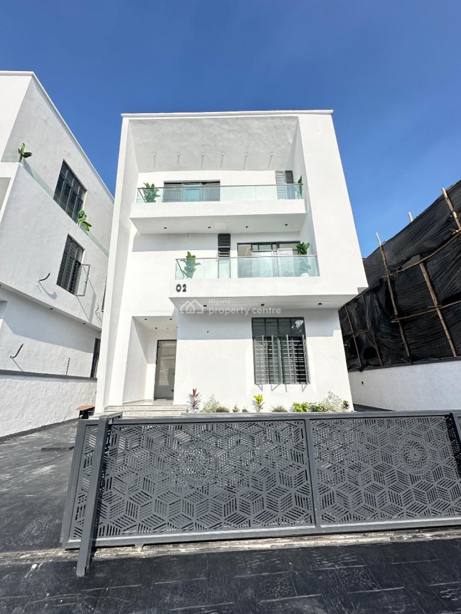 5 Bedroom Detached with Bq, Cinema, Rooftop, Pool, Gazebo and Gym Room, Chevron, Lekki, Lagos, Detached Duplex for Sale