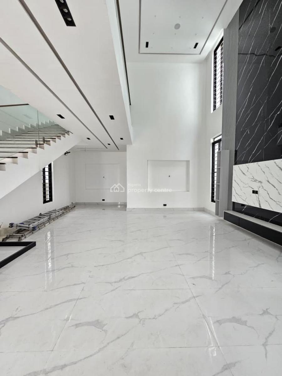 Spacious 5 Bedroomfully Detached Duplex with Bq, Rooftop and Pool, Chevron, Lekki, Lagos, House for Sale