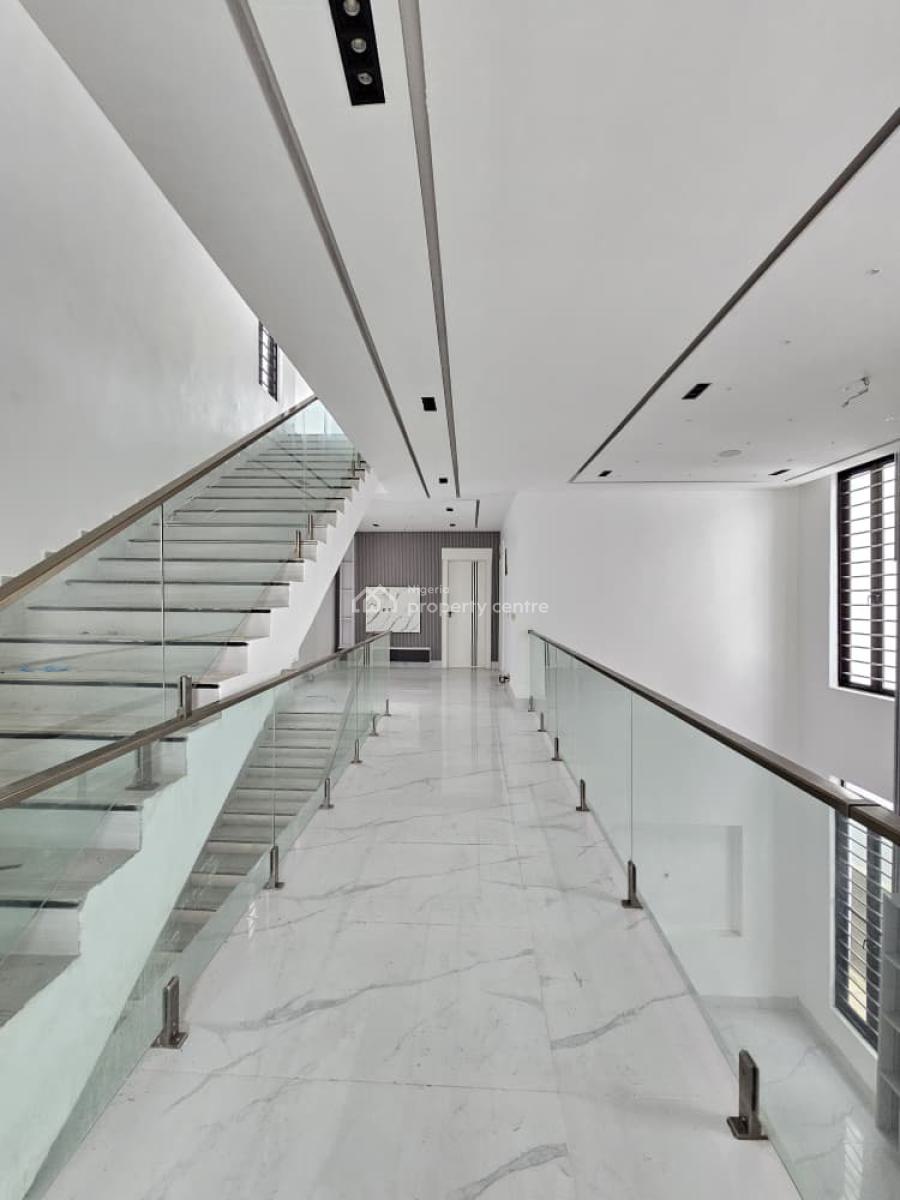 Spacious 5 Bedroomfully Detached Duplex with Bq, Rooftop and Pool, Chevron, Lekki, Lagos, House for Sale