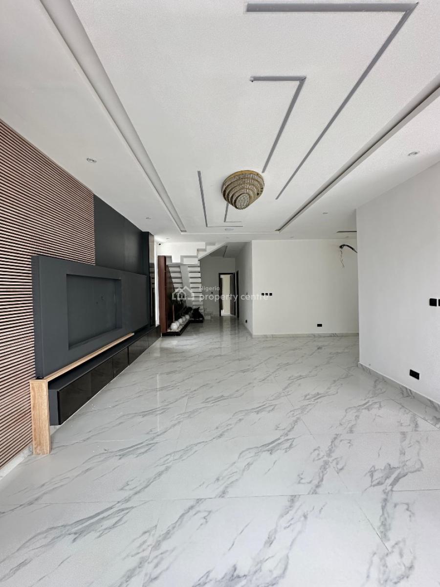 5 Bedroom Detached with Bq, Cinema, Gym, Study Room, Pool, Rooftop Ter, Chevron, Lekki, Lagos, Detached Duplex for Sale