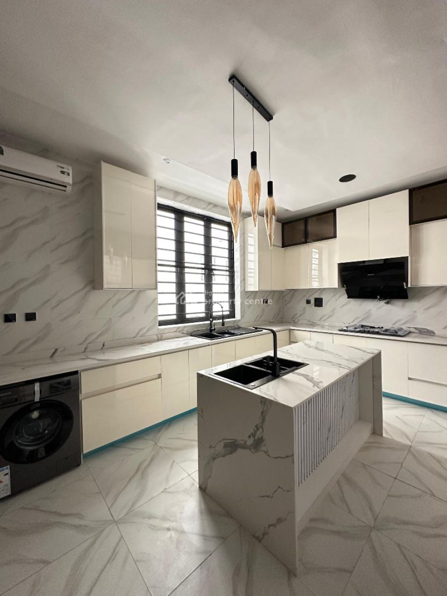 5 Bedroom Detached with Bq, Cinema, Gym, Study Room, Pool, Rooftop Ter, Chevron, Lekki, Lagos, Detached Duplex for Sale
