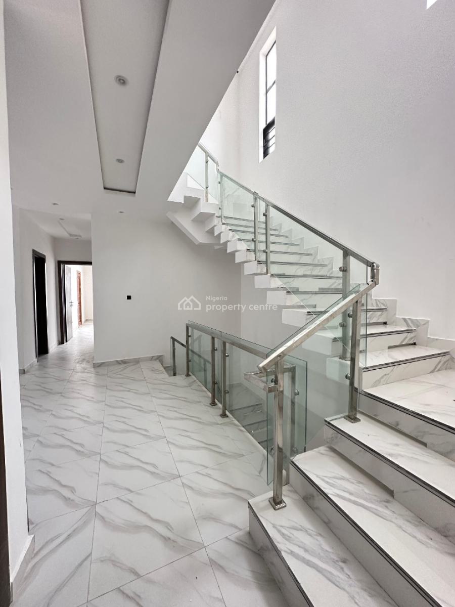 5 Bedroom Detached with Bq, Cinema, Gym, Study Room, Pool, Rooftop Ter, Chevron, Lekki, Lagos, Detached Duplex for Sale
