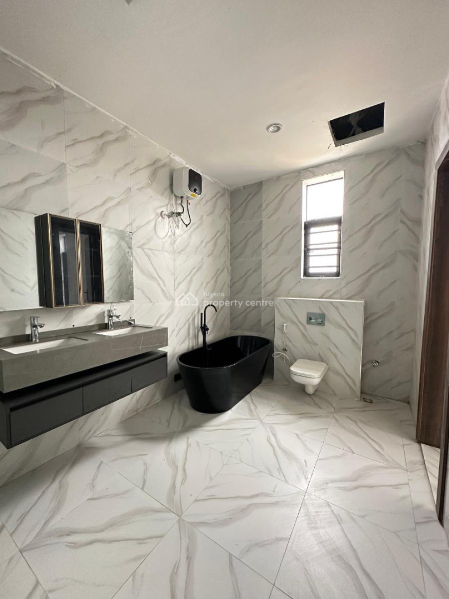 5 Bedroom Detached with Bq, Cinema, Gym, Study Room, Pool, Rooftop Ter, Chevron, Lekki, Lagos, Detached Duplex for Sale