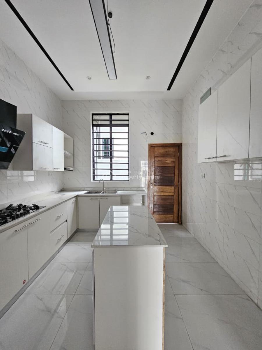 Contemporary Spacious 4 Bedroom Semi-detached Duplex with Bq, Chevron, Lekki, Lagos, Semi-detached Duplex for Sale