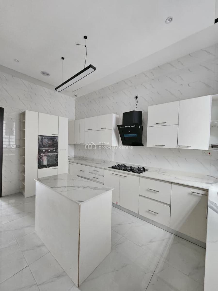 Contemporary Spacious 4 Bedroom Semi-detached Duplex with Bq, Chevron, Lekki, Lagos, Semi-detached Duplex for Sale