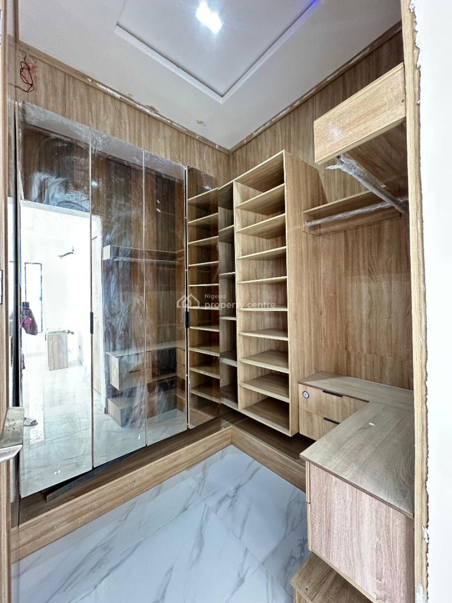 Spacious 4 Bedroom Fully Detached Duplex with Bq and Pool, Chevron, Lekki, Lagos, Detached Duplex for Sale