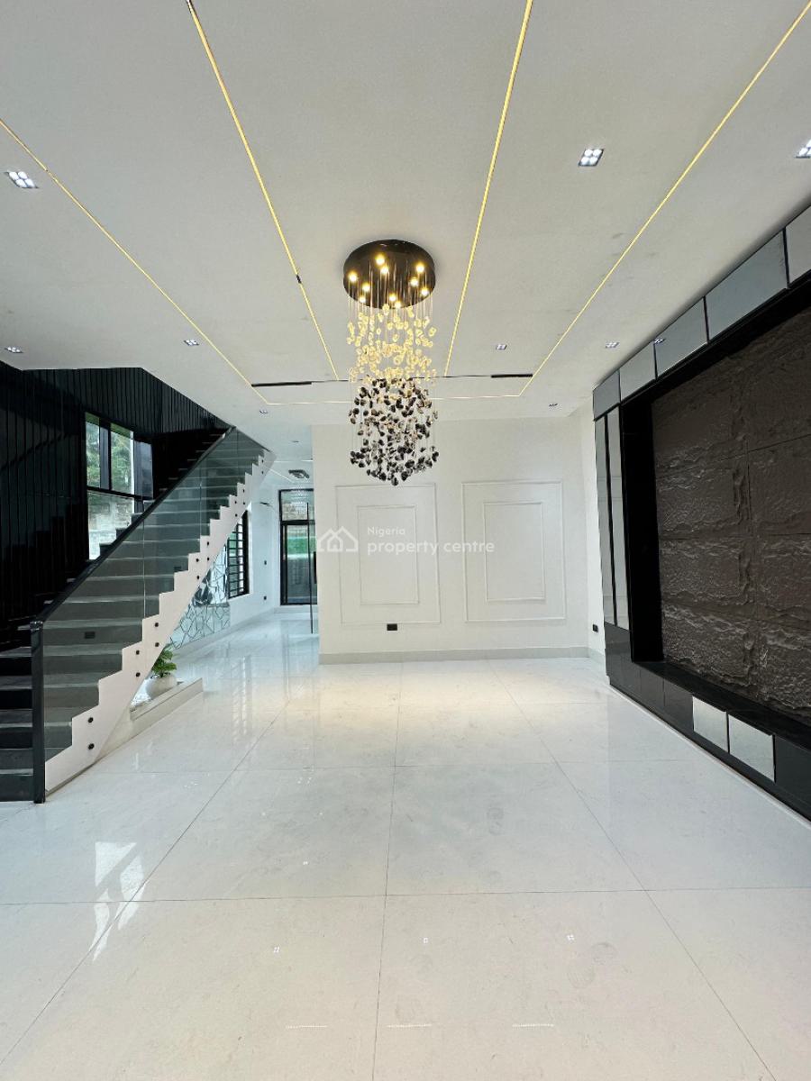 Spacious 5 Bedroom Detached Duplex with Bq and Pool, Chevron, Lekki, Lagos, Detached Duplex for Sale