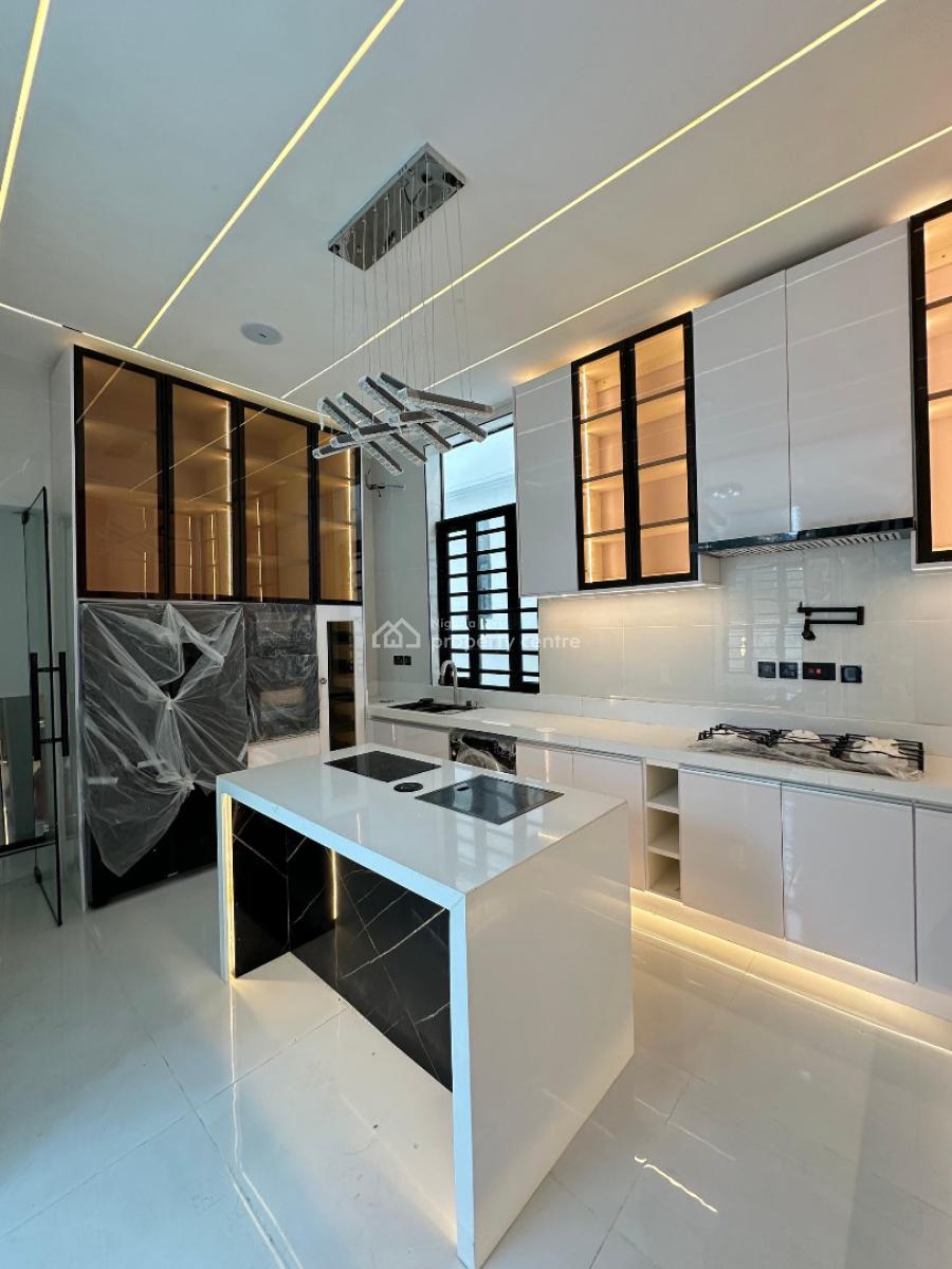 Spacious 5 Bedroom Detached Duplex with Bq and Pool, Chevron, Lekki, Lagos, Detached Duplex for Sale