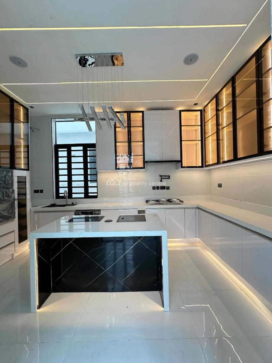 Spacious 5 Bedroom Detached Duplex with Bq and Pool, Chevron, Lekki, Lagos, Detached Duplex for Sale