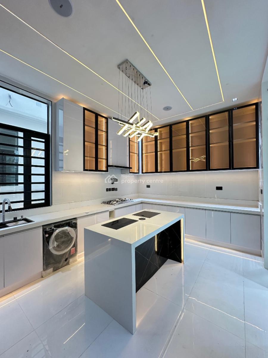 Spacious 5 Bedroom Detached Duplex with Bq and Pool, Chevron, Lekki, Lagos, Detached Duplex for Sale