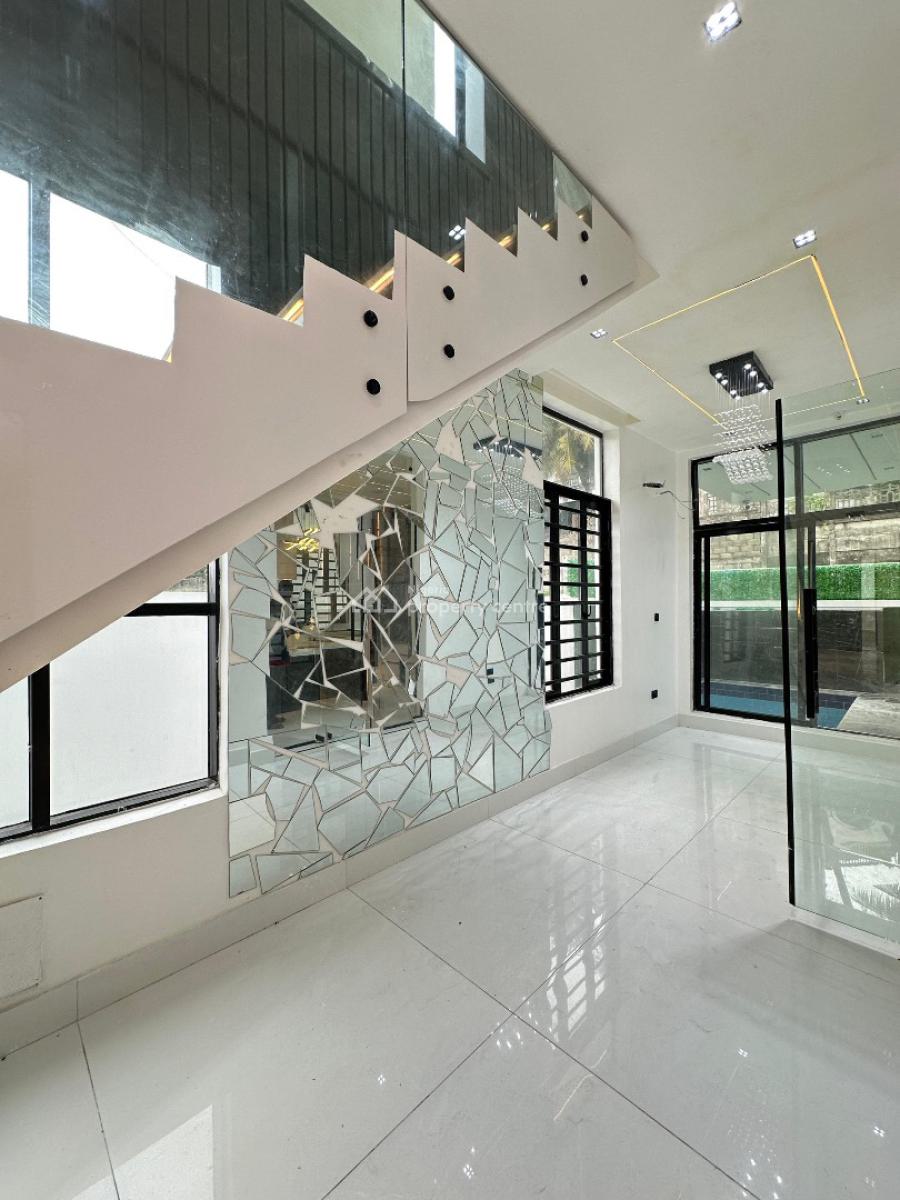 Spacious 5 Bedroom Detached Duplex with Bq and Pool, Chevron, Lekki, Lagos, Detached Duplex for Sale