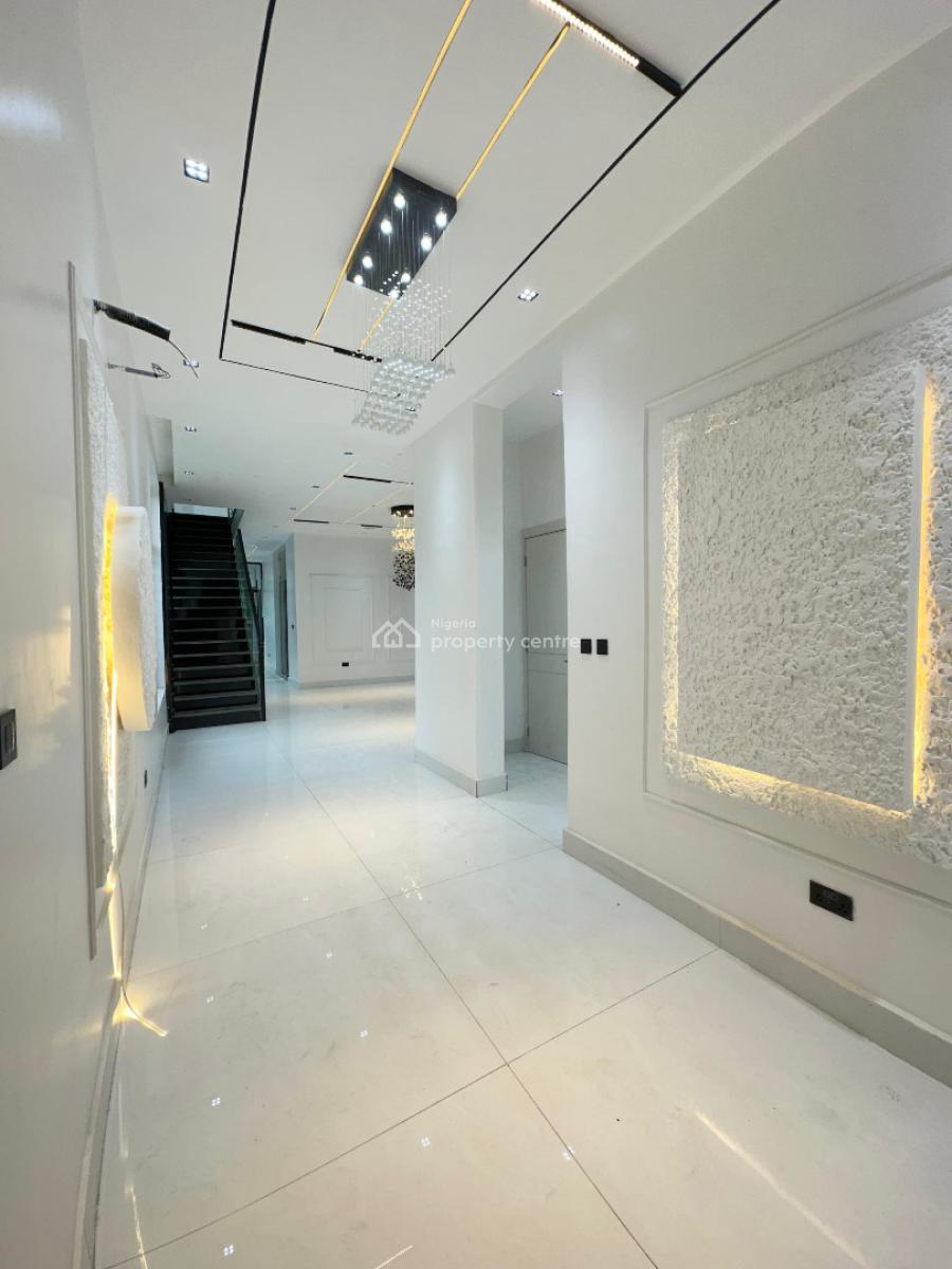 Spacious 5 Bedroom Detached Duplex with Bq and Pool, Chevron, Lekki, Lagos, Detached Duplex for Sale