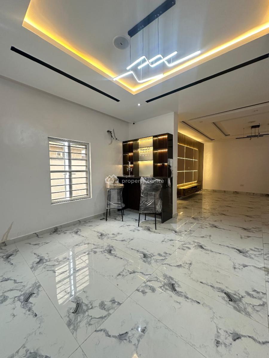 5 Bedroom Detached with Bq, Rooftop Terrace, Bar, Gym, Pool & Cinema, Chevron, Lekki, Lagos, Detached Duplex for Sale