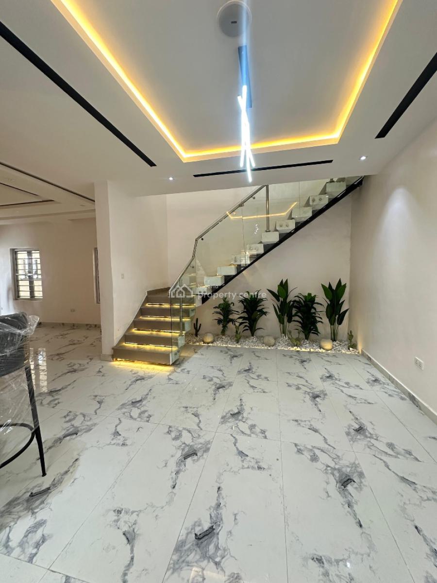 5 Bedroom Detached with Bq, Rooftop Terrace, Bar, Gym, Pool & Cinema, Chevron, Lekki, Lagos, Detached Duplex for Sale