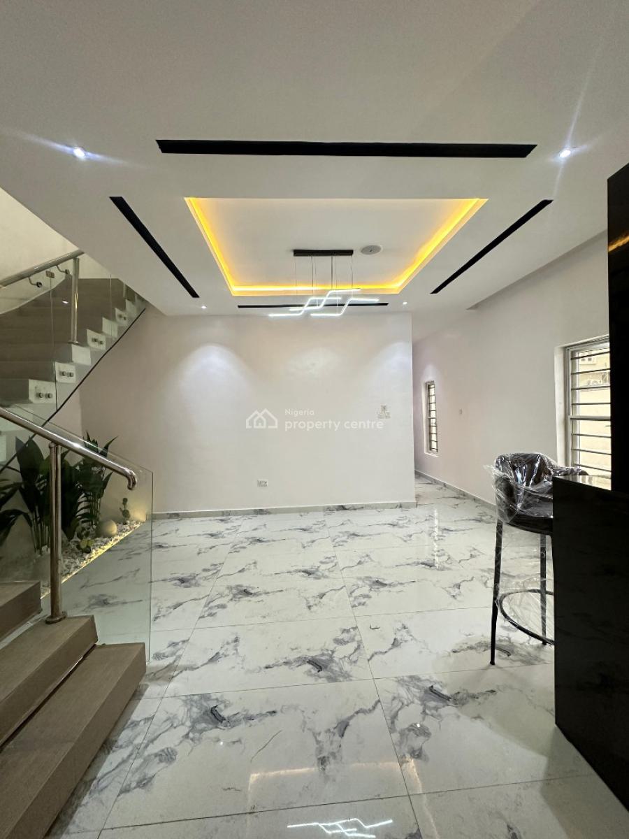 5 Bedroom Detached with Bq, Rooftop Terrace, Bar, Gym, Pool & Cinema, Chevron, Lekki, Lagos, Detached Duplex for Sale