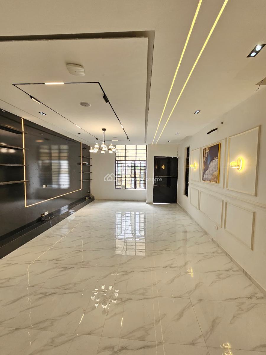 Spacious 5 Bedroom Fully Detached Duplex with Bq and Pool, Chevron, Lekki, Lagos, Detached Duplex for Sale