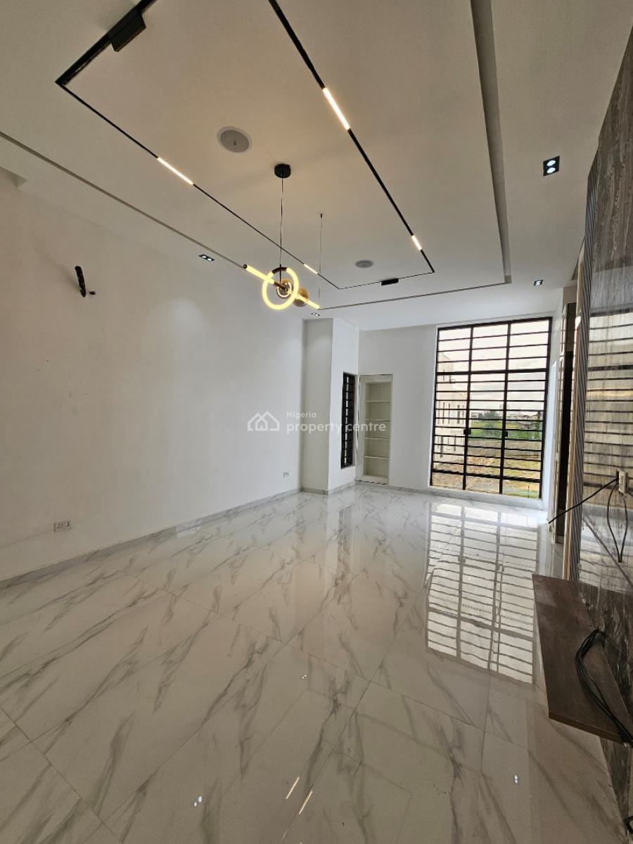 Spacious 5 Bedroom Fully Detached Duplex with Bq and Pool, Chevron, Lekki, Lagos, Detached Duplex for Sale