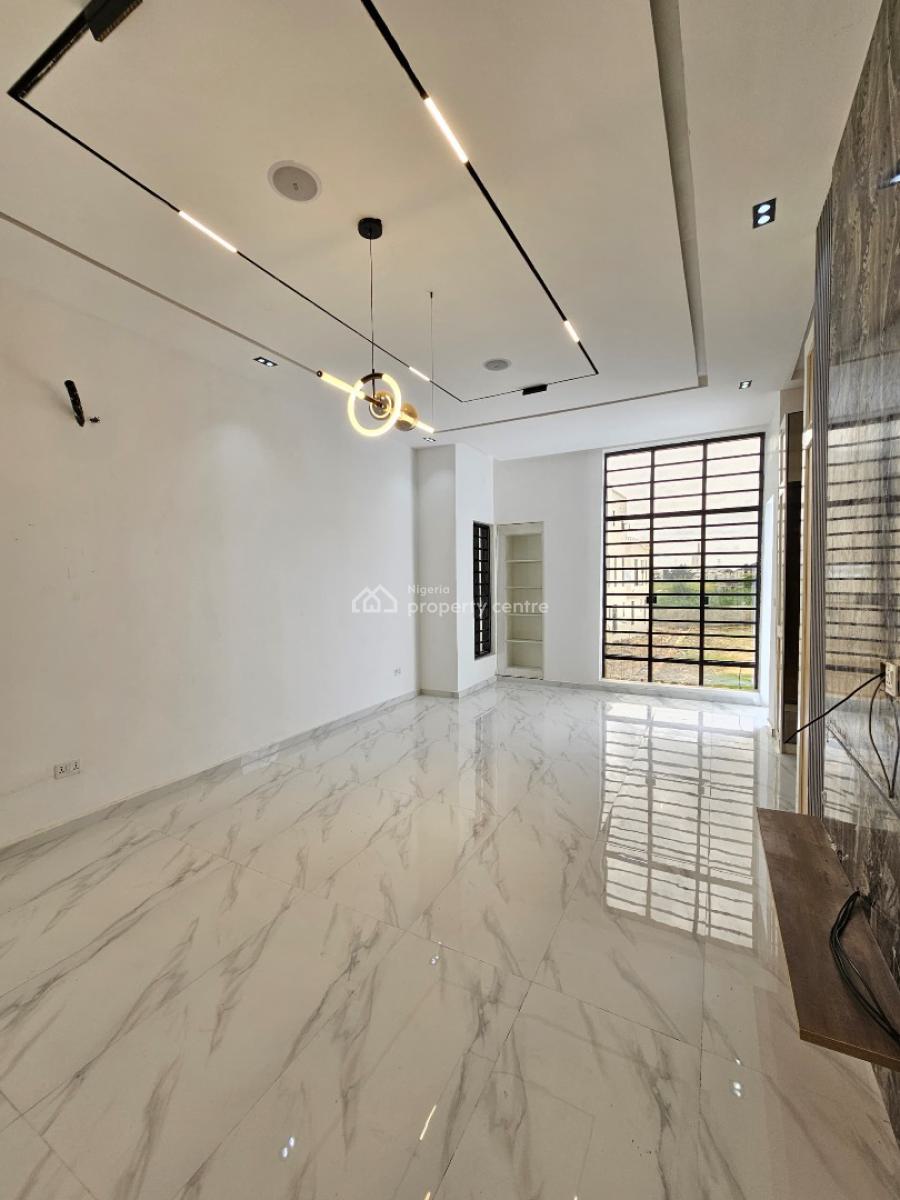 Spacious 5 Bedroom Fully Detached Duplex with Bq and Pool, Chevron, Lekki, Lagos, Detached Duplex for Sale