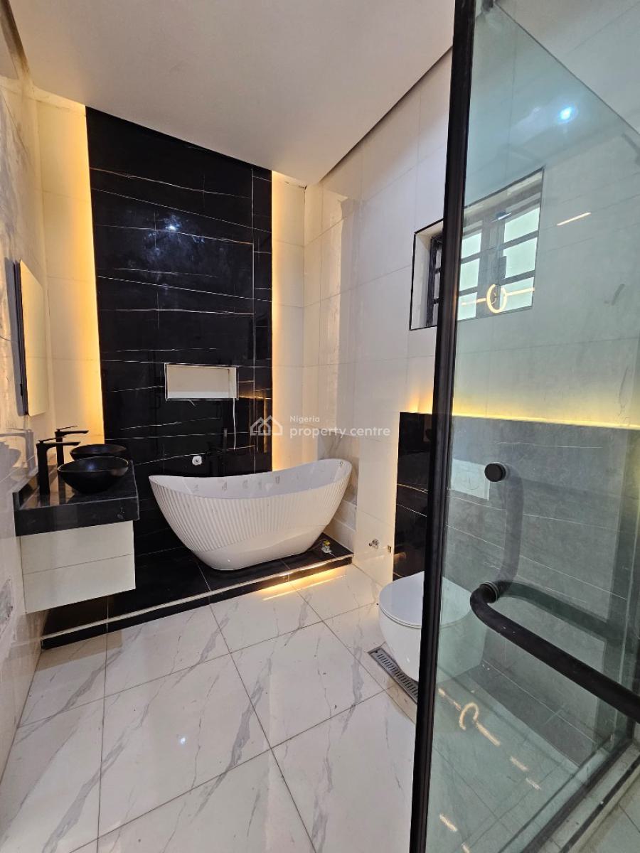 Spacious 5 Bedroom Fully Detached Duplex with Bq and Pool, Chevron, Lekki, Lagos, Detached Duplex for Sale