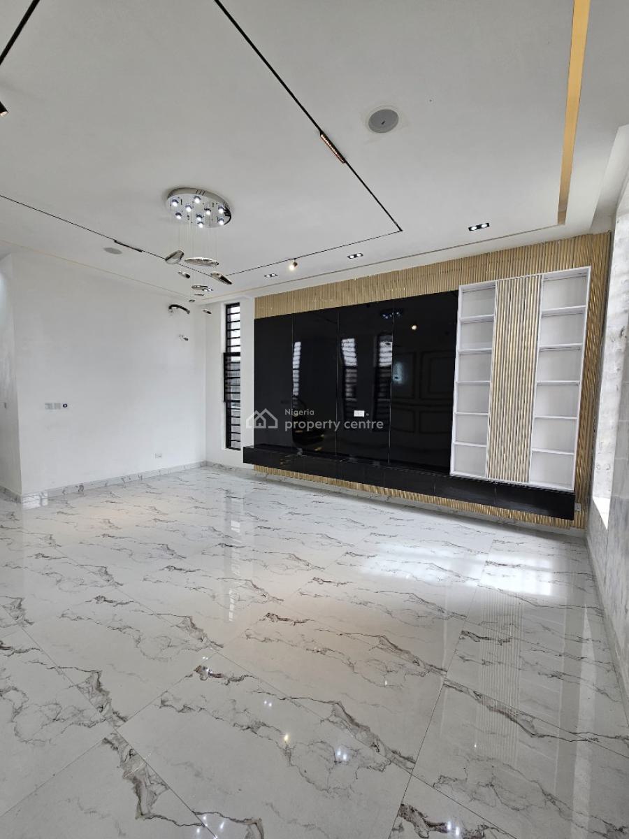 Spacious 5 Bedroom Detached with Bq, Home Office and Pool, Chevron, Lekki, Lagos, Detached Duplex for Sale