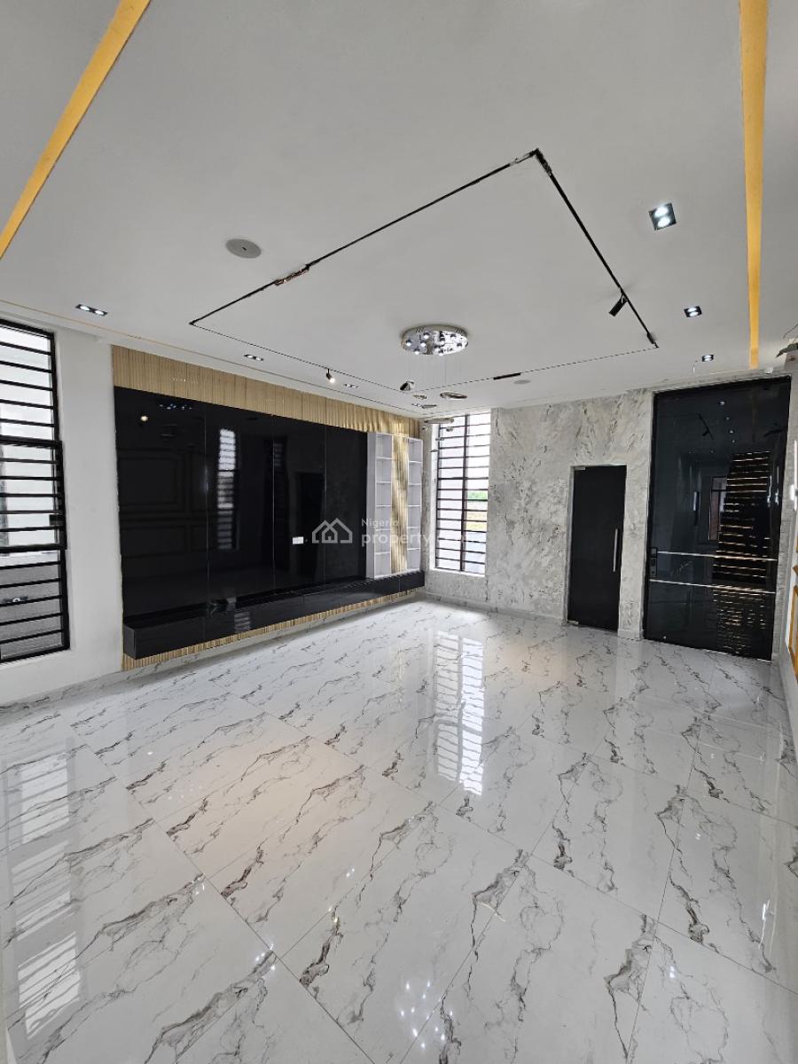Spacious 5 Bedroom Detached with Bq, Home Office and Pool, Chevron, Lekki, Lagos, Detached Duplex for Sale