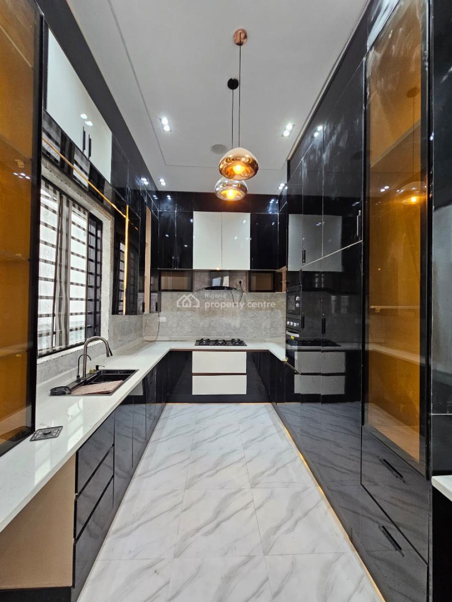 Spacious 5 Bedroom Detached with Bq, Home Office and Pool, Chevron, Lekki, Lagos, Detached Duplex for Sale