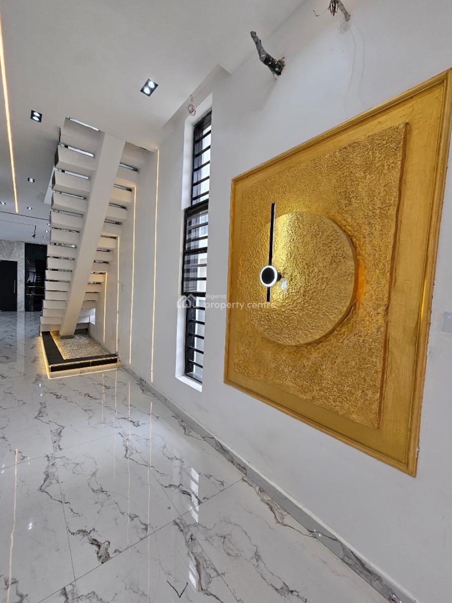 Spacious 5 Bedroom Detached with Bq, Home Office and Pool, Chevron, Lekki, Lagos, Detached Duplex for Sale